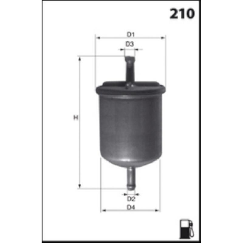 Filtre à carburant LUCAS FILTERS LFPF015 - Visuel 1