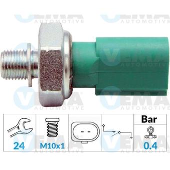 Indicateur de pression d'huile VEMA 360001