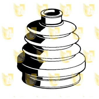 Joint-soufflet, arbre de commande UNIGOM