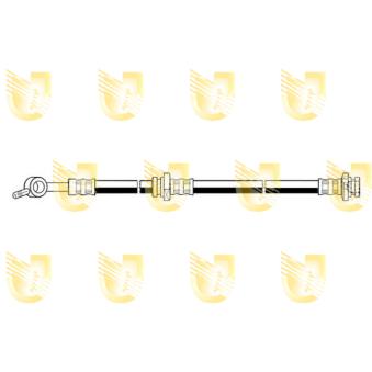 Flexible de frein avant gauche UNIGOM 378014
