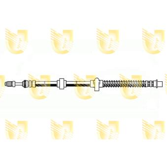 Flexible de frein arrière gauche UNIGOM 378435