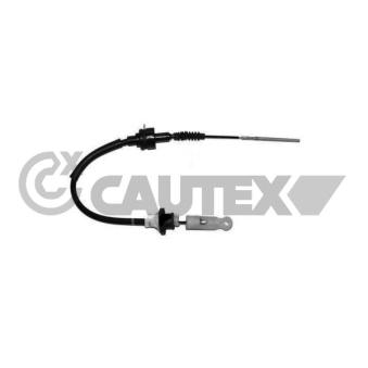 Tirette à câble, commande d'embrayage CAUTEX 011185