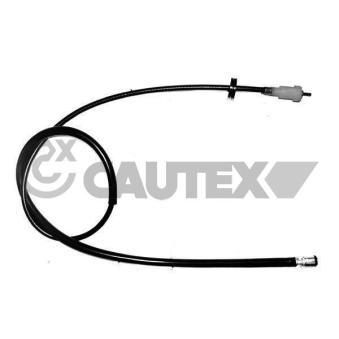 Câble flexible de commande de compteur CAUTEX 022578