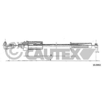 Câble d'accélération CAUTEX 035781