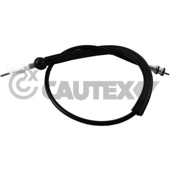 Câble flexible de commande de compteur CAUTEX 038224