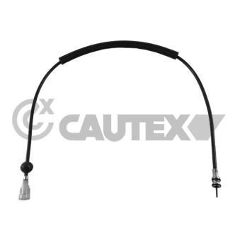 Câble flexible de commande de compteur CAUTEX 038272