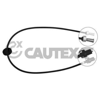 Câble flexible de commande de compteur CAUTEX 085111