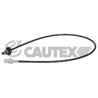 Câble flexible de commande de compteur CAUTEX 085163