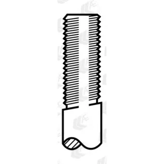 Soupape d'échappement AE V35018