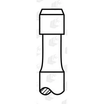 Soupape d'échappement AE V91712