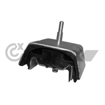 Support, silentbloc du bras transversal CAUTEX 755902