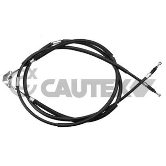 Tirette à câble, frein de stationnement CAUTEX 762037