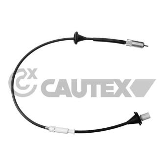 Câble flexible de commande de compteur CAUTEX 762979
