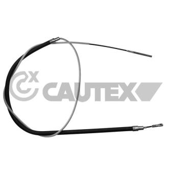 Tirette à câble, frein de stationnement CAUTEX 766050