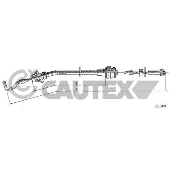Câble d'accélération CAUTEX 766079