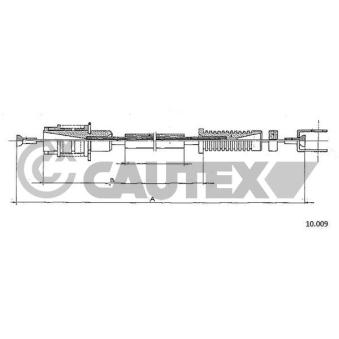 Câble d'accélération CAUTEX 766188