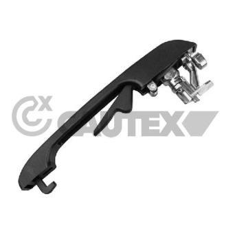 Poignée extérieure de porte avant droit CAUTEX 767682