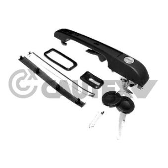 Poignée extérieure de porte avant droit CAUTEX 767690