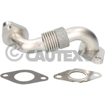 Radiateur, réaspiration des gaz d'échappement CAUTEX 771764