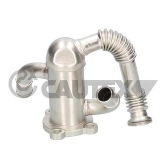 Radiateur, réaspiration des gaz d'échappement CAUTEX 772643