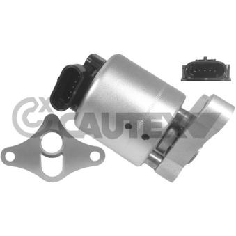 Vanne EGR, commande des gaz d'échappement CAUTEX 960016
