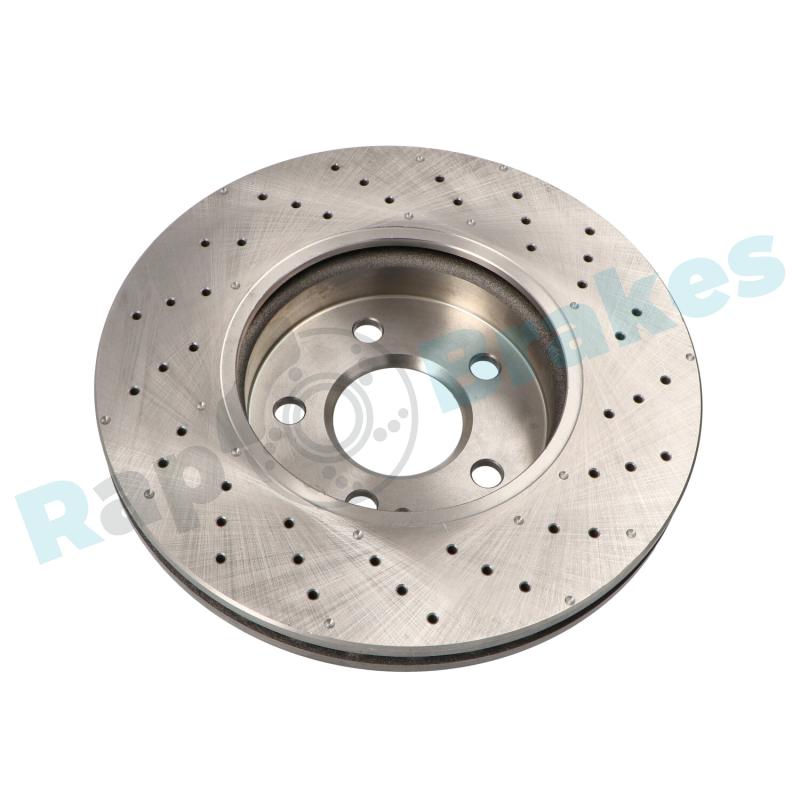 Jeu de 2 disques de frein avant RAP BRAKES R-D0113 - Visuel 3