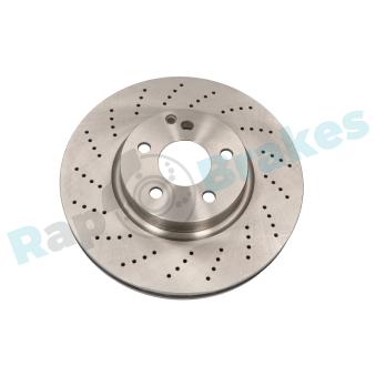 Jeu de 2 disques de frein avant RAP BRAKES