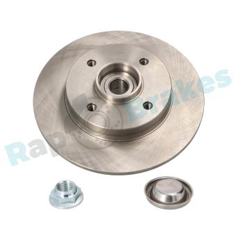 Jeu de 2 disques de frein arrière RAP BRAKES R-D0396