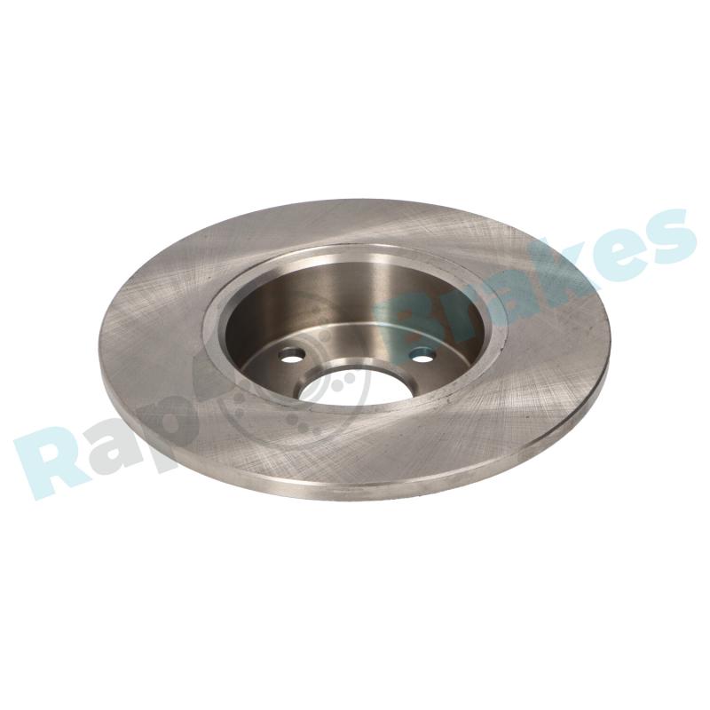 Jeu de 2 disques de frein arrière RAP BRAKES R-D0835 - Visuel 2