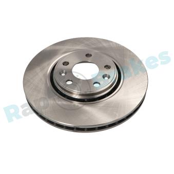 Jeu de 2 disques de frein avant RAP BRAKES