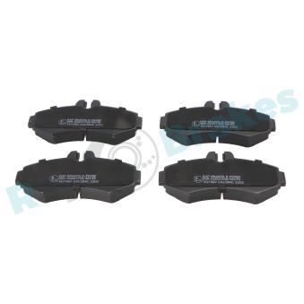 Jeu de 4 plaquettes de frein avant RAP BRAKES