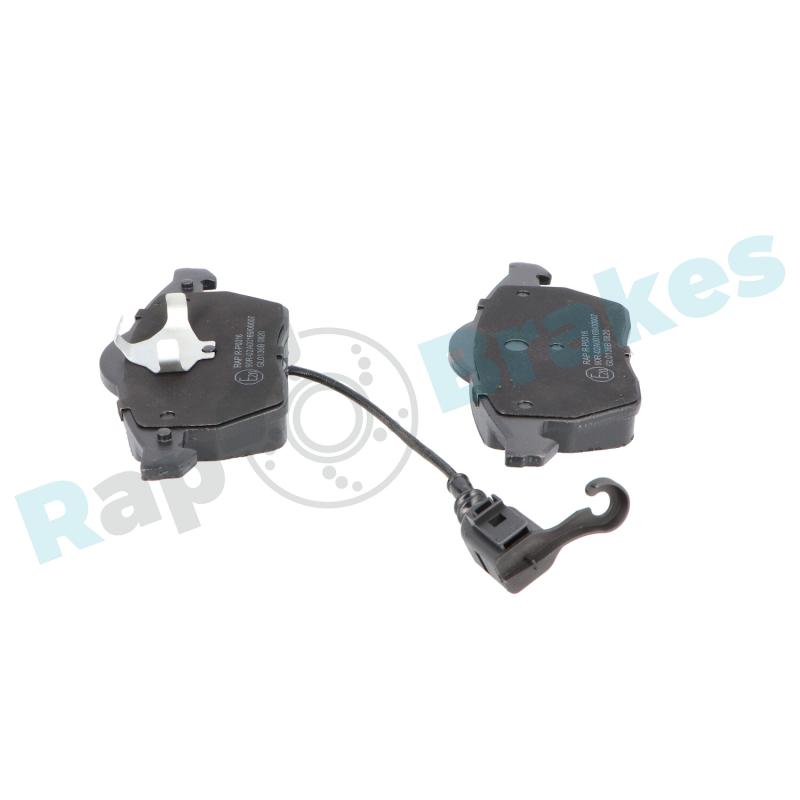 Jeu de 4 plaquettes de frein avant RAP BRAKES R-P0316 - Visuel 3