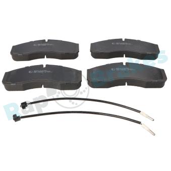 Jeu de 4 plaquettes de frein avant RAP BRAKES