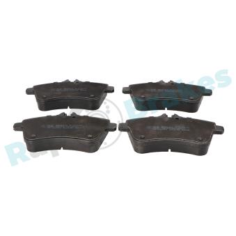 Jeu de 4 plaquettes de frein avant RAP BRAKES
