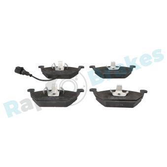Jeu de 4 plaquettes de frein avant RAP BRAKES