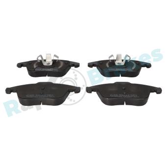 Jeu de 4 plaquettes de frein avant RAP BRAKES