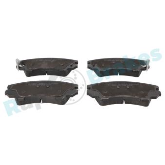 Jeu de 4 plaquettes de frein avant RAP BRAKES