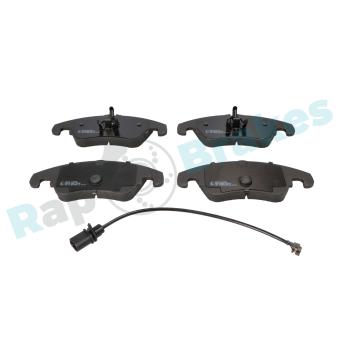 Jeu de 4 plaquettes de frein avant RAP BRAKES