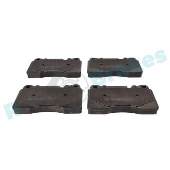 Jeu de 4 plaquettes de frein avant RAP BRAKES