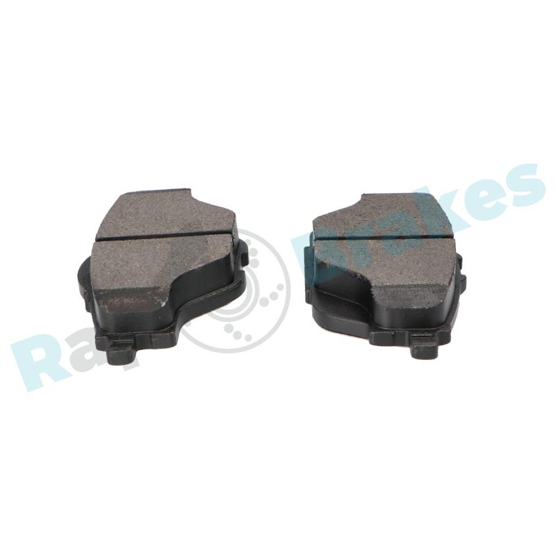 Jeu de 4 plaquettes de frein arrière RAP BRAKES R-P0861 - Visuel 2