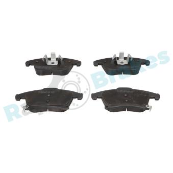 Jeu de 4 plaquettes de frein avant RAP BRAKES