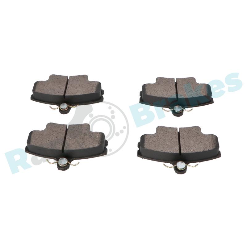 Jeu de 4 plaquettes de frein avant RAP BRAKES R-P1368 - Visuel 2
