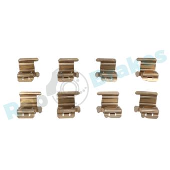 Kit d'accessoires, plaquette de frein à disque RAP BRAKES R-U0012