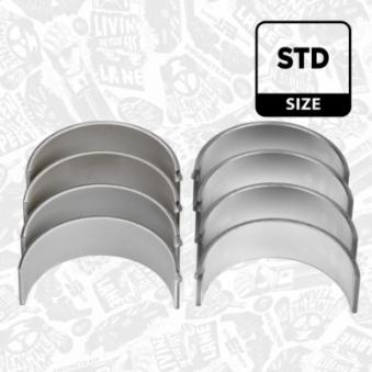 Kit de coussinets de bielle ET ENGINETEAM