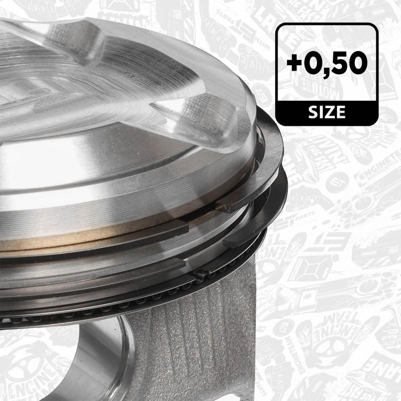 Piston ET ENGINETEAM PM014450 - Visuel 3