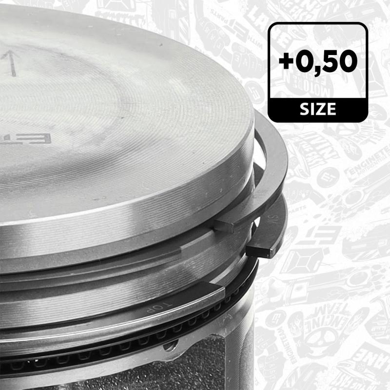Piston ET ENGINETEAM PM014750 - Visuel 3