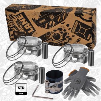 Kit de pistons ET ENGINETEAM PM015400VR1