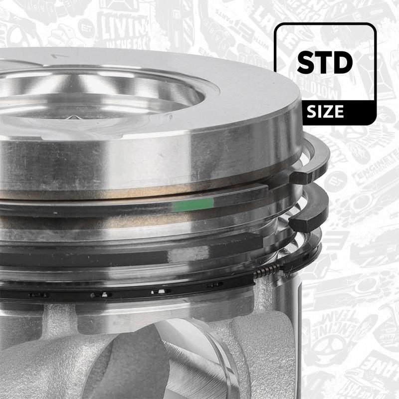 Piston ET ENGINETEAM PM016100 - Visuel 3