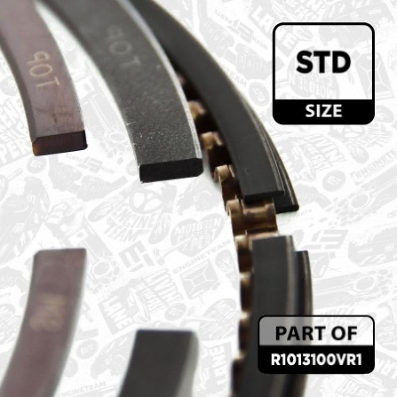 Jeu de segments de pistons ET ENGINETEAM R1013100VR1 - Visuel 2