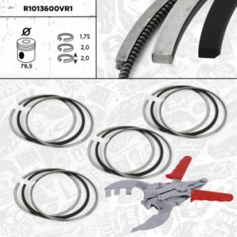 Jeu de segments de pistons ET ENGINETEAM R1013600VR1